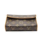 Louis Vuitton Pochette Florentine Brown Monogram Canvas Shoulder — view 3