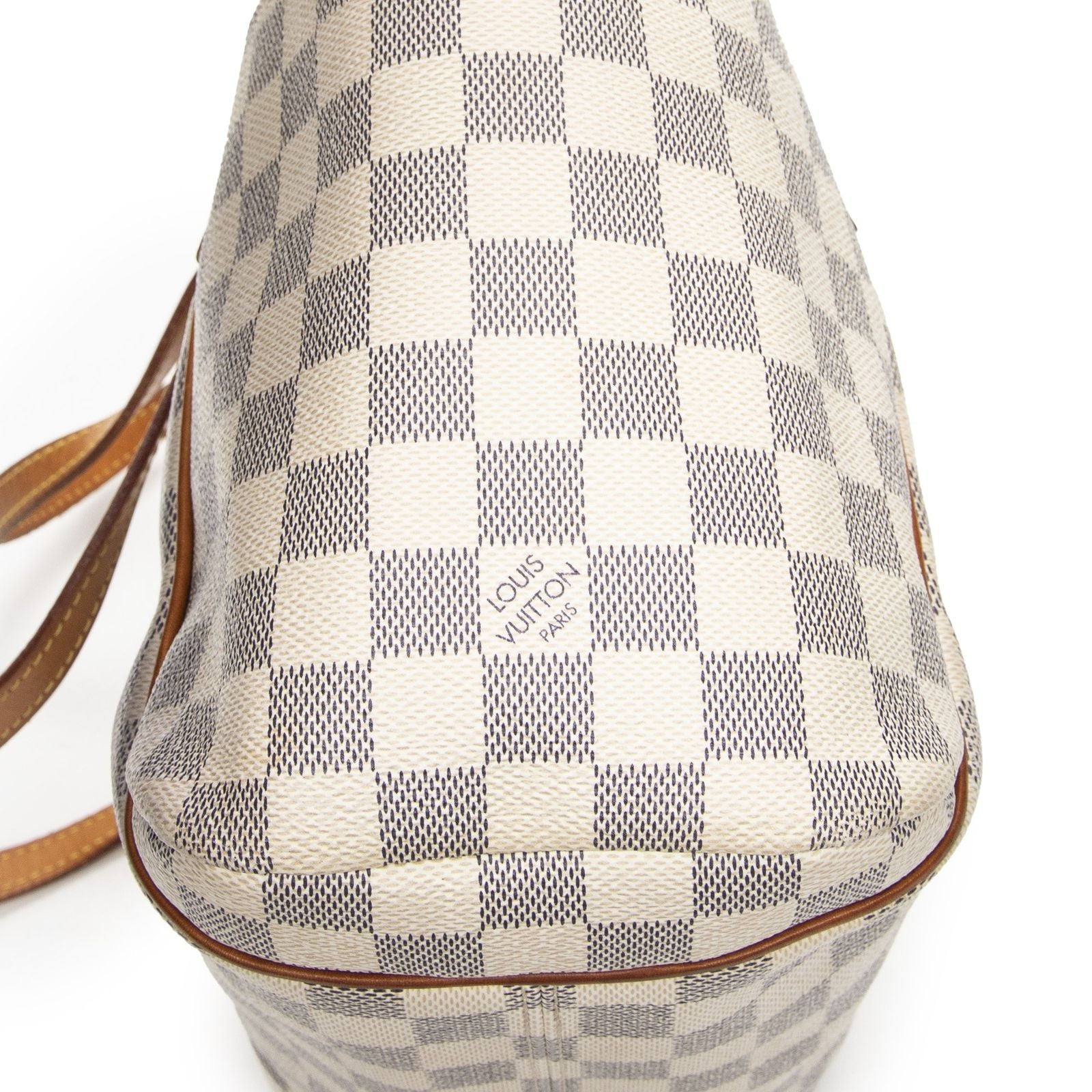 Louis Vuitton Total Ivory Damier Azur Shoulder — view 7