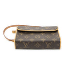 Louis Vuitton Pochette Florentine Brown Monogram Canvas Shoulder — view 3