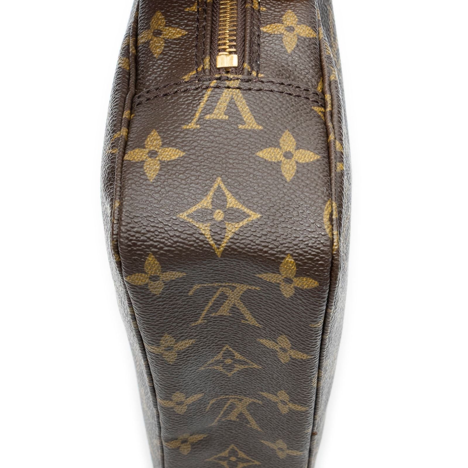 Louis Vuitton Toiletries Pouch Brown Monogram Canvas — view 7