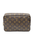 Louis Vuitton Toiletries Pouch Brown Monogram Canvas