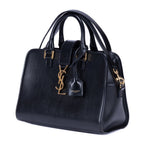 Saint Laurent Baby Cabas Black Smooth Calfskin Tote — view 2