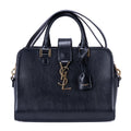 Saint Laurent Baby Cabas Black Smooth Calfskin Tote