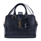 Saint Laurent Baby Cabas Black Smooth Calfskin Tote