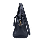 Saint Laurent Baby Cabas Black Smooth Calfskin Tote — view 3