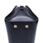 Saint Laurent Baby Cabas Black Smooth Calfskin Tote — view 7