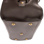 Saint Laurent Small Cabas Chyc Tote Gray Calfskin Leather — view 6