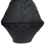 Gucci Web la the Diaper Tote Black GG Canvas — view 8