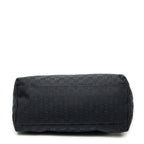 Gucci Web la the Diaper Tote Black GG Canvas — view 6