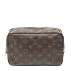 Louis Vuitton Toiletries Pouch Brown Monogram Canvas