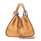 Loewe Smo le Hammock Light Brown Smooth Calfskin Shoulder — view 3