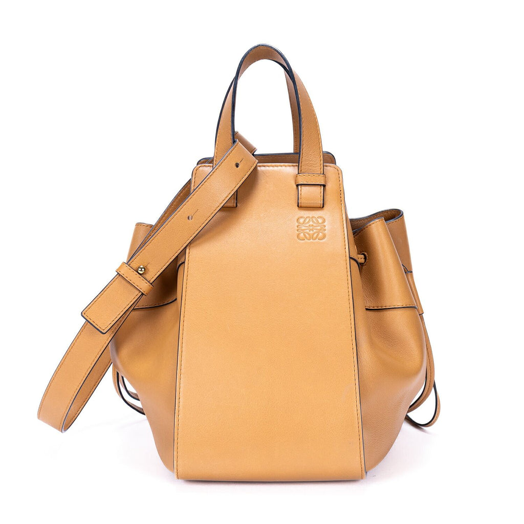 Loewe Smo le Hammock Light Brown Smooth Calfskin Shoulder