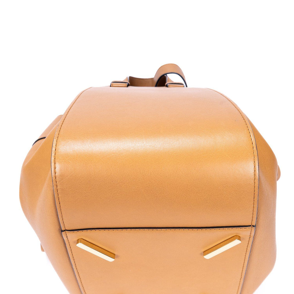 Loewe Smo le Hammock Light Brown Smooth Calfskin Shoulder — view 7