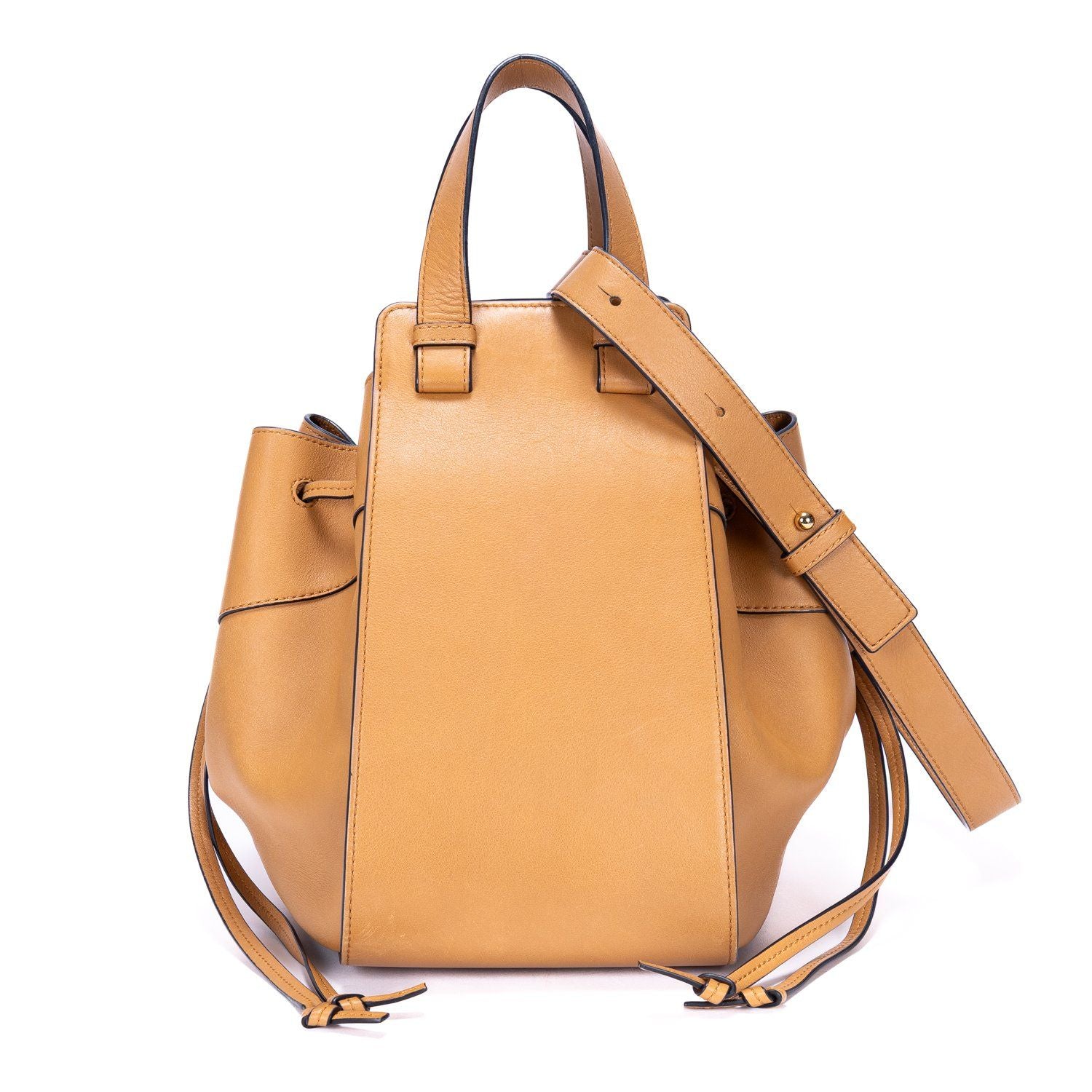 Loewe Smo le Hammock Light Brown Smooth Calfskin Shoulder — view 5