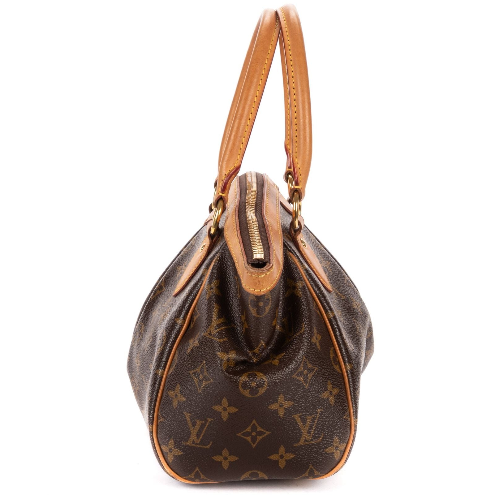 Louis Vuitton Tivoli Brown Monogram Canvas Handbag — view 3