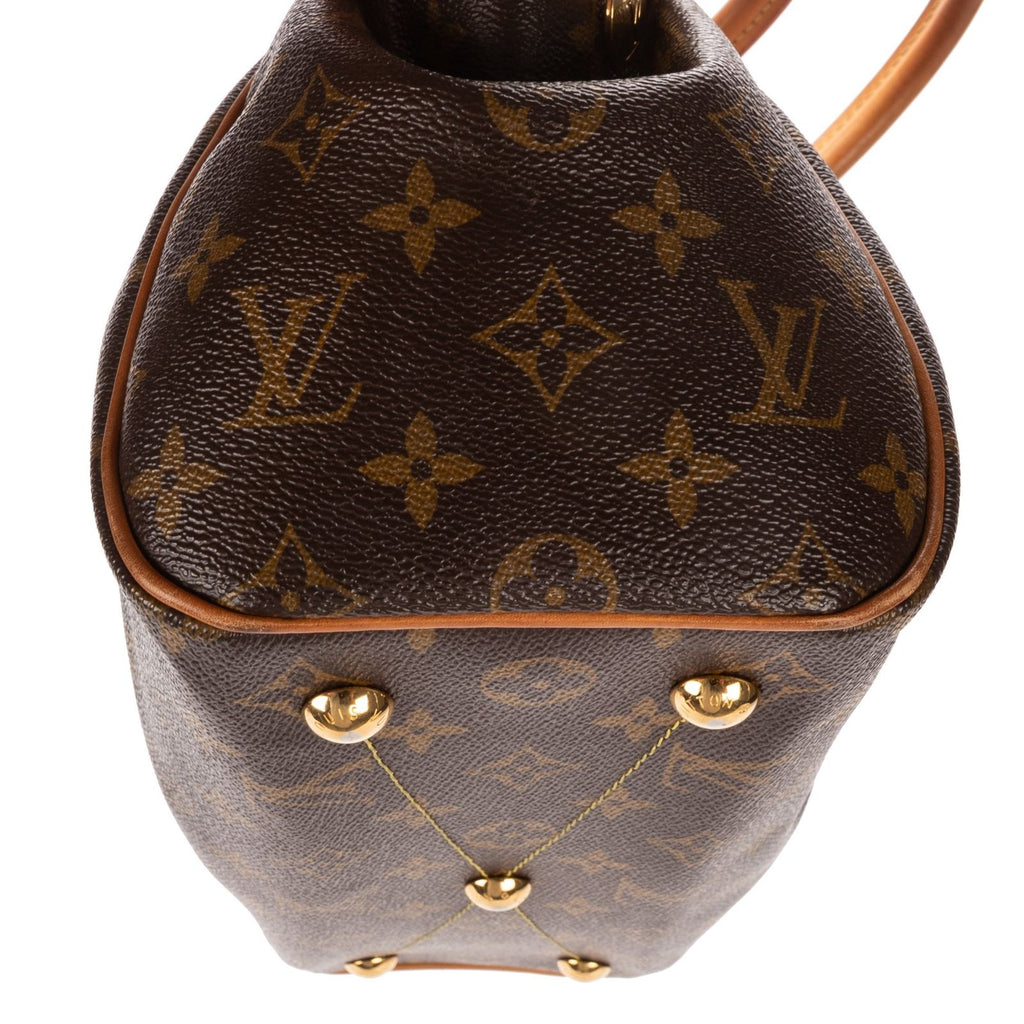 Louis Vuitton Tivoli Brown Monogram Canvas Handbag — view 8
