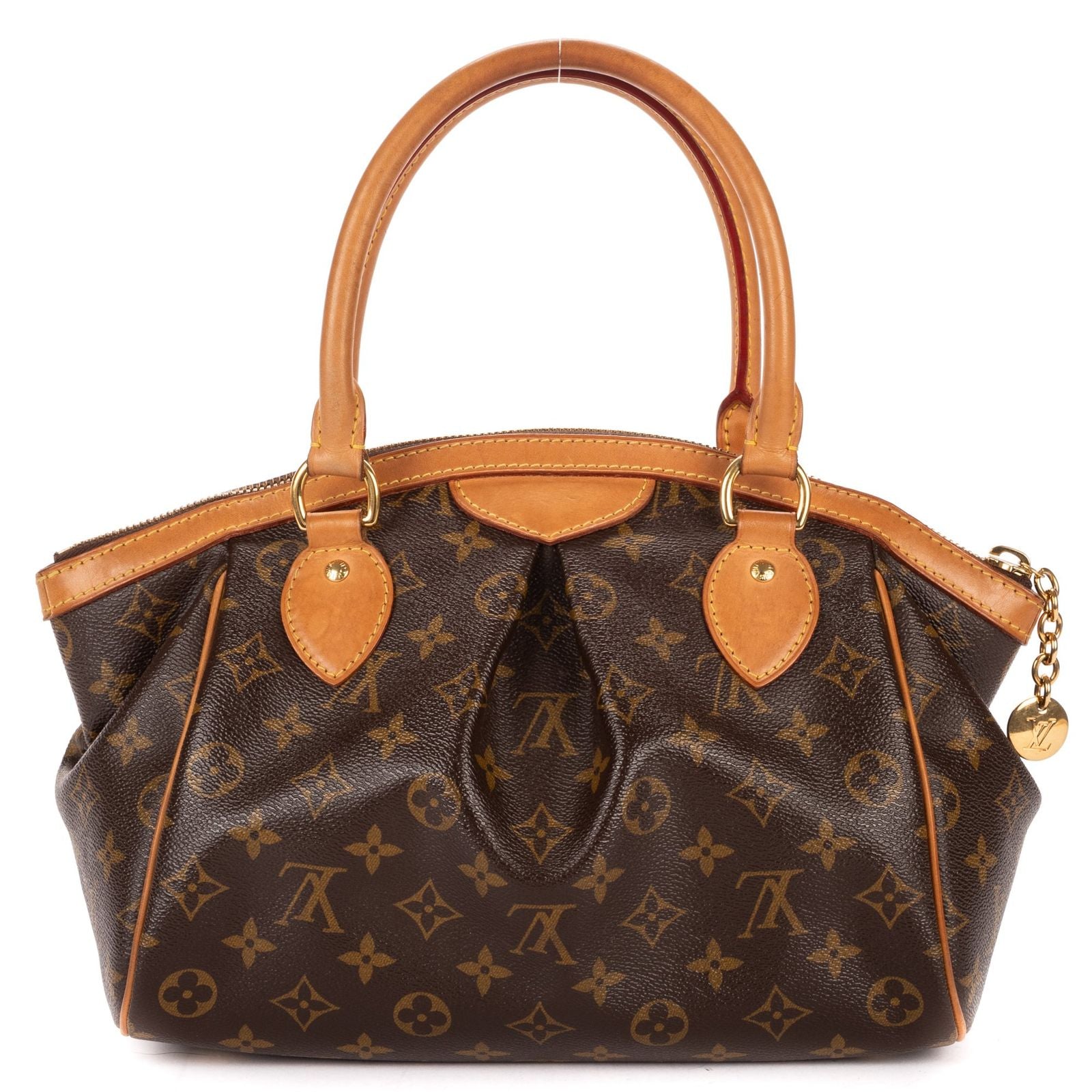 Louis Vuitton Tivoli Brown Monogram Canvas Handbag — view 5