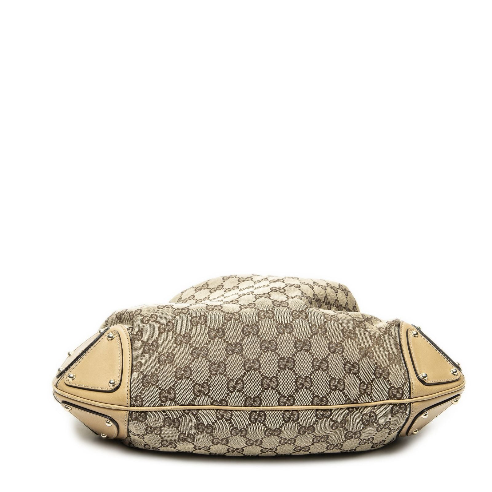 Gucci Medium Babouska Indy Top Handle Beige GG Canvas — view 6