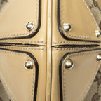 Gucci Medium Babouska Indy Top Handle Beige GG Canvas — view 7