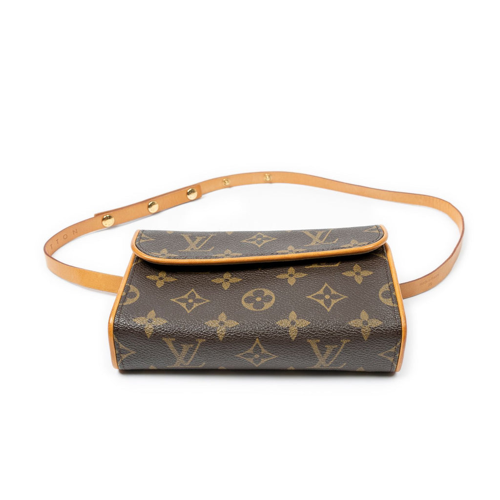 Louis Vuitton Pochette Florentine Brown Monogram Canvas Handbag — view 3