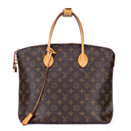 Louis Vuitton Lock It Bars Tikal Brown Monogram Canvas Shoulder