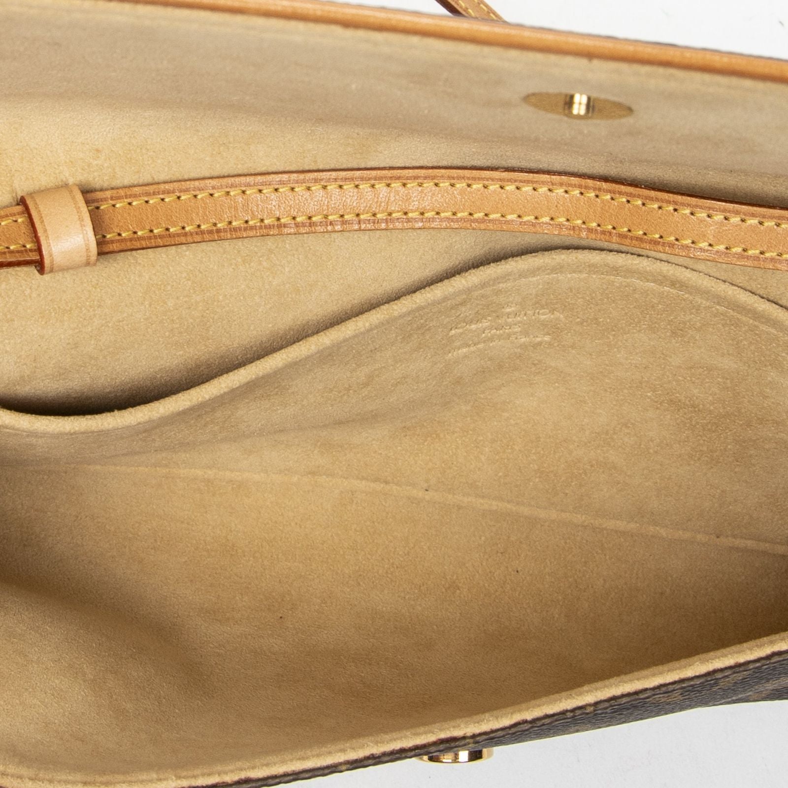Louis Vuitton Twin Brown Monogram Canvas Shoulder — view 4