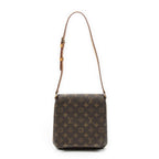 Louis Vuitton Musette Salsa Brown Monogram Canvas Shoulder