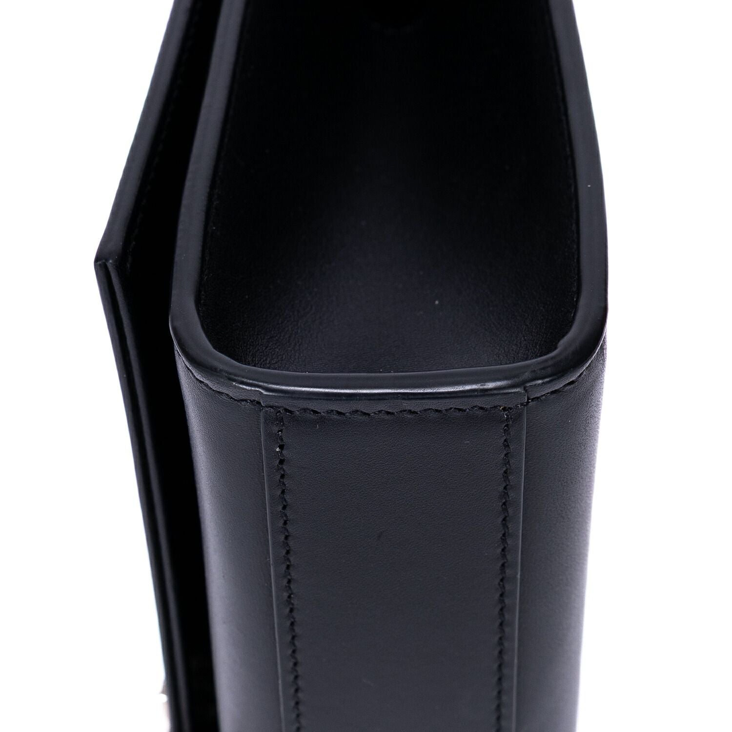Saint Laurent Kate Wallet on Chain Black Calfskin Leather Shoulder — view 7