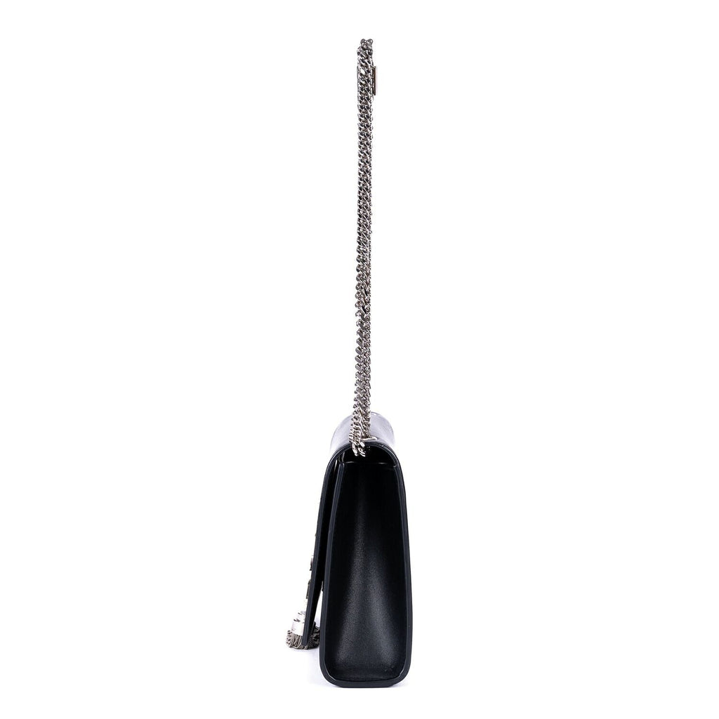 Saint Laurent Kate Wallet on Chain Black Calfskin Leather Shoulder — view 3