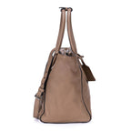 Prada Square Flat Crossbody Dark Beigedeerskin Leathera — view 4