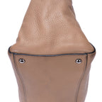 Prada Square Flat Crossbody Dark Beigedeerskin Leathera — view 8