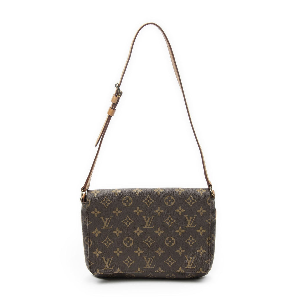 Louis Vuitton Musette Tango Brown Monogram Canvas Shoulder