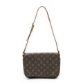 Louis Vuitton Musette Tango Brown Monogram Canvas Shoulder
