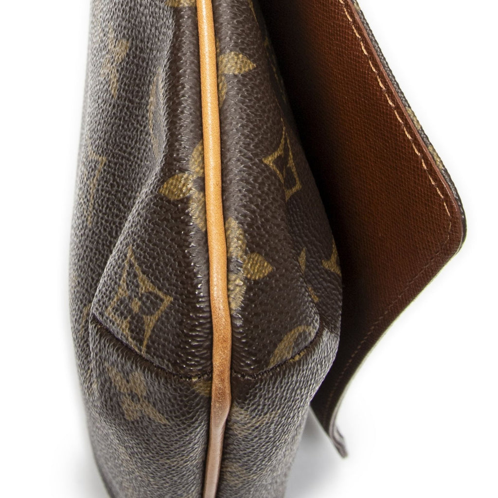 Louis Vuitton Musette Tango Brown Monogram Canvas Shoulder — view 7