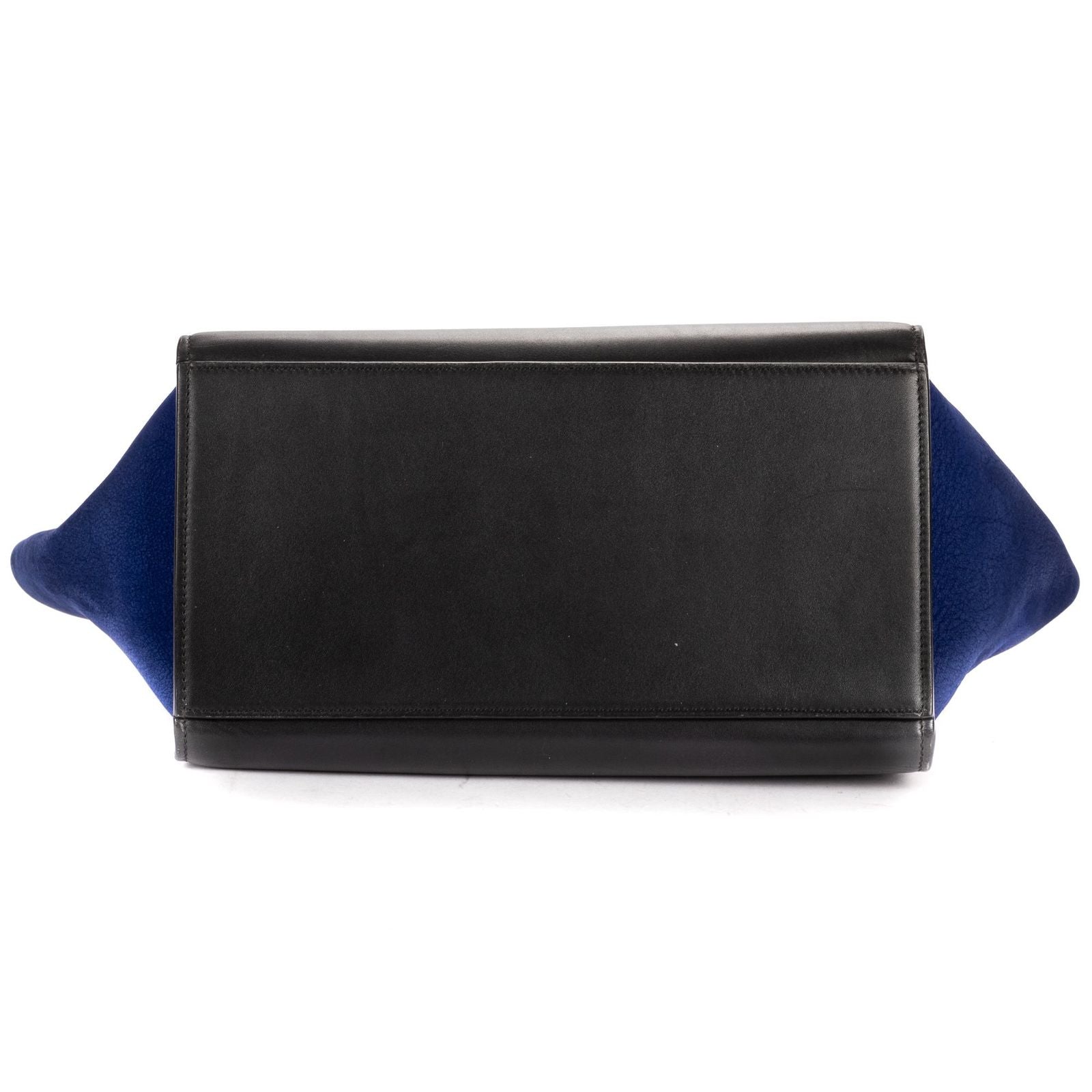 Celine Brown Black Blue Leather Shoulder — view 6