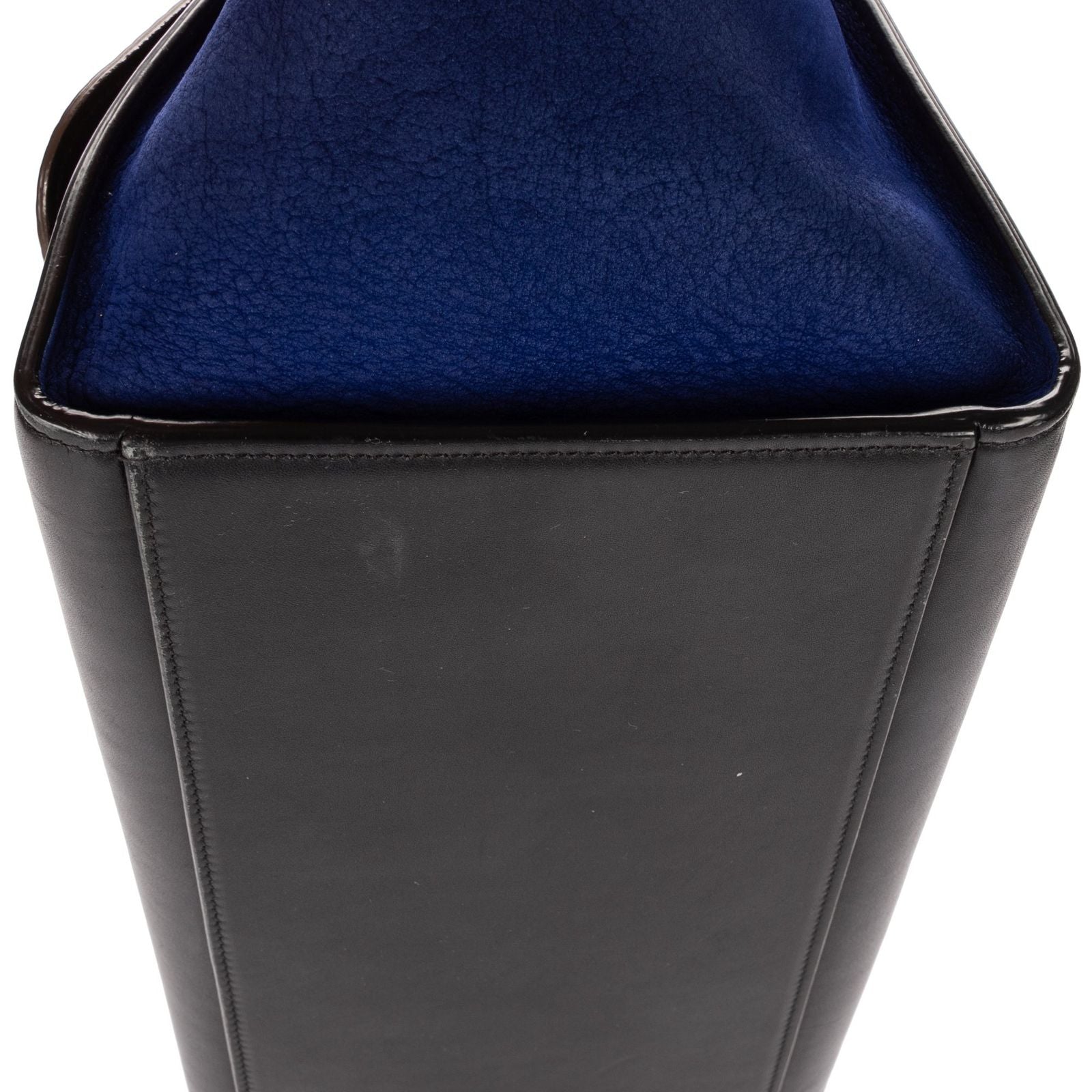 Celine Brown Black Blue Leather Shoulder — view 7