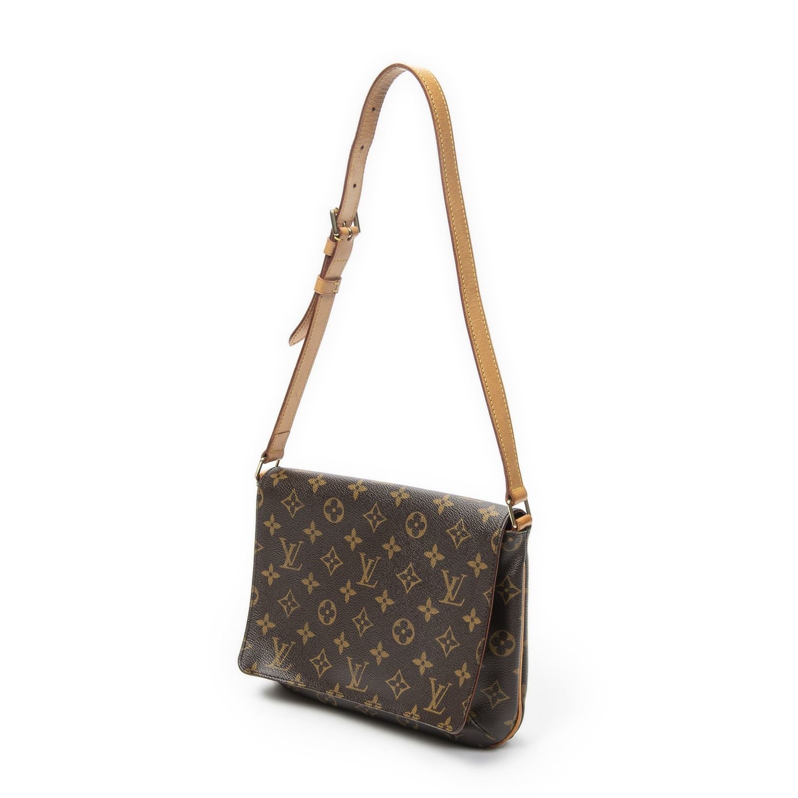 Louis Vuitton Musette Tango Brown Monogram Canvas Shoulder — view 2