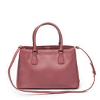 Prada Midi Amziptote Pink Saffiano Leather Shoulder — view 5