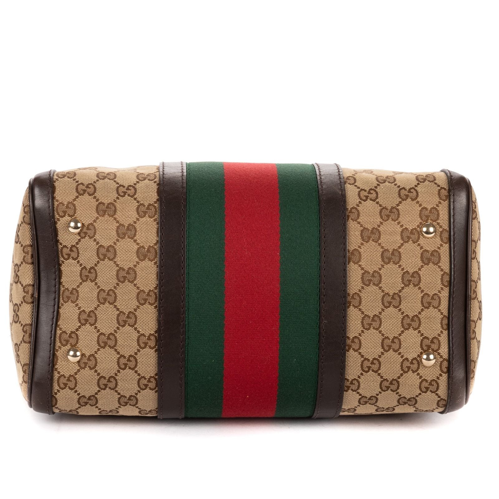 Gucci Midi Ambostonbeige Brown GG Canvas Shoulder — view 6