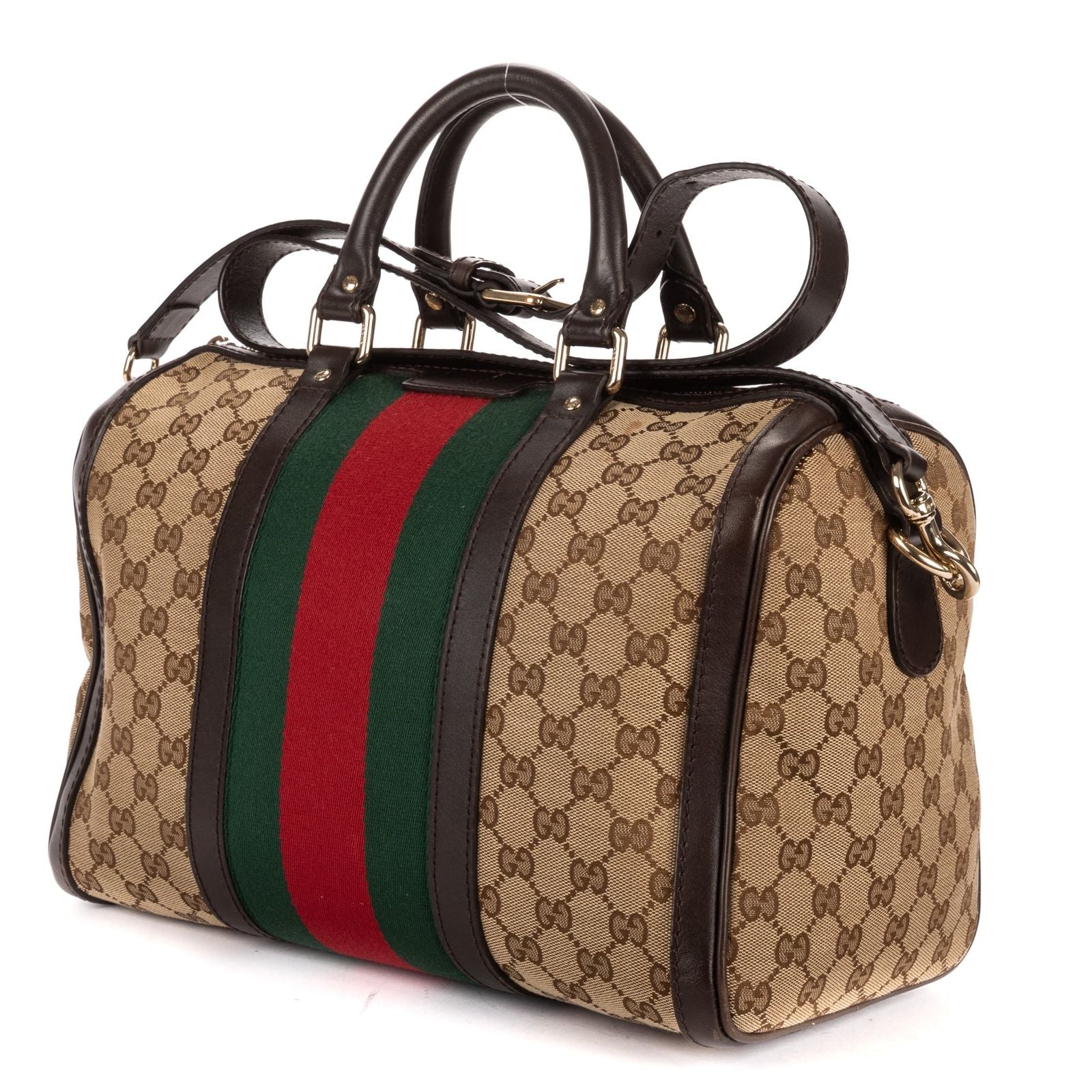 Gucci Midi Ambostonbeige Brown GG Canvas Shoulder — view 2