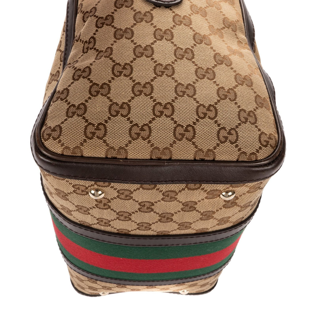 Gucci Midi Ambostonbeige Brown GG Canvas Shoulder — view 7
