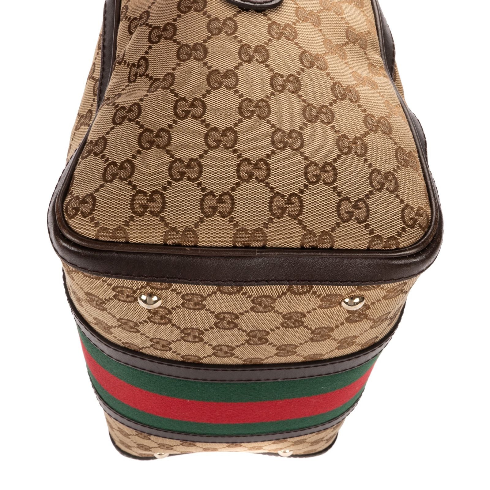 Gucci Midi Ambostonbeige Brown GG Canvas Shoulder — view 7