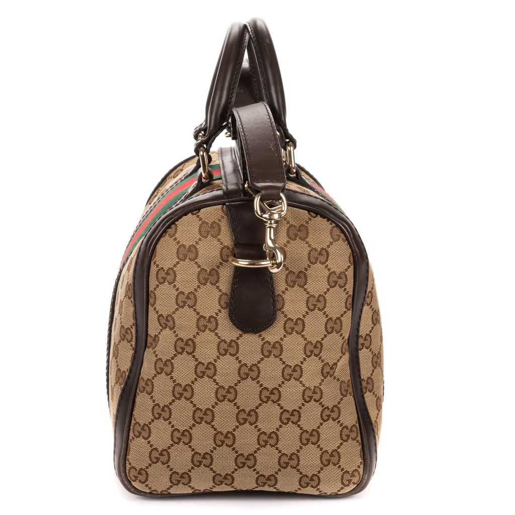 Gucci Midi Ambostonbeige Brown GG Canvas Shoulder — view 4