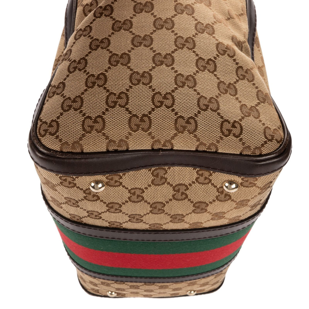 Gucci Midi Ambostonbeige Brown GG Canvas Shoulder — view 8