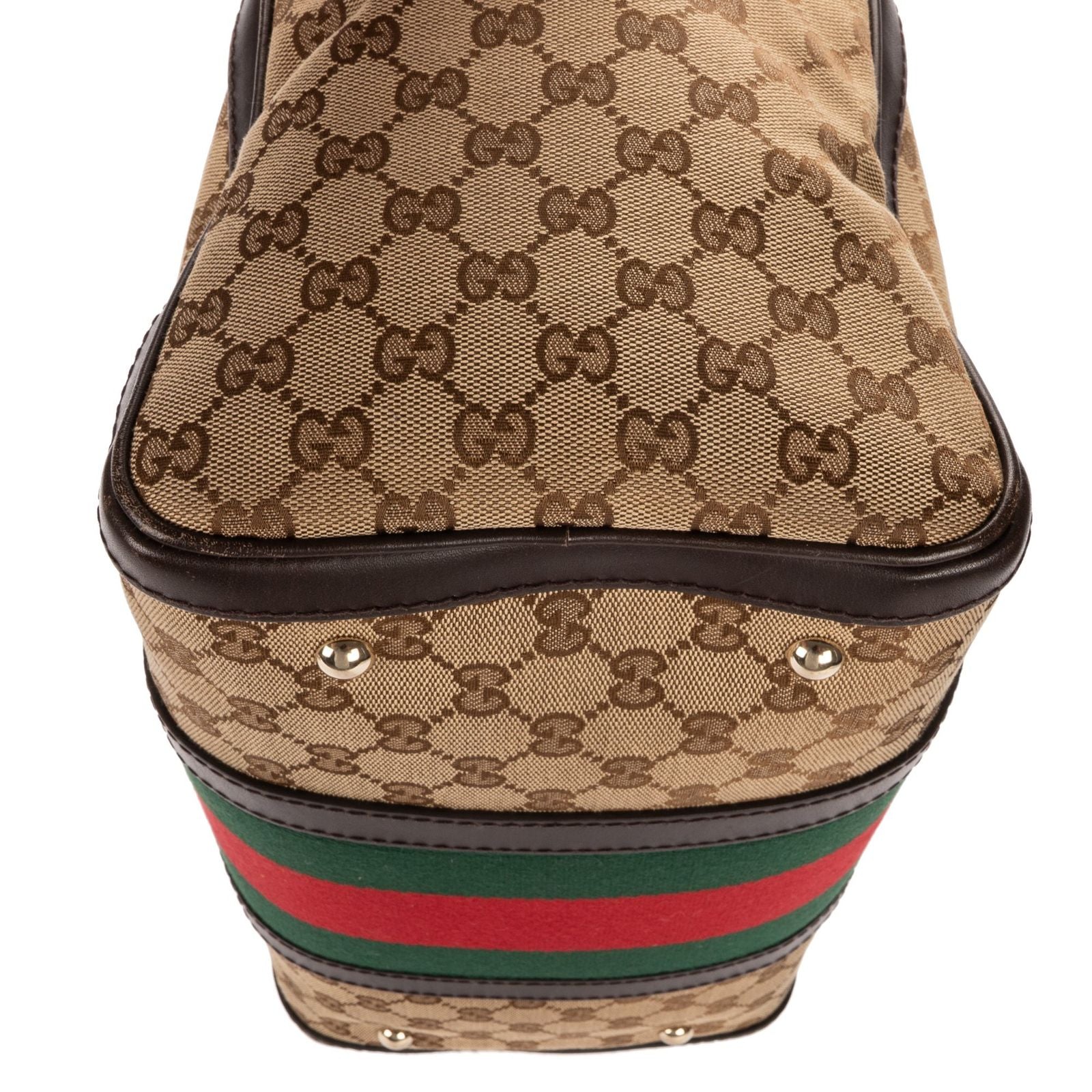 Gucci Midi Ambostonbeige Brown GG Canvas Shoulder — view 8