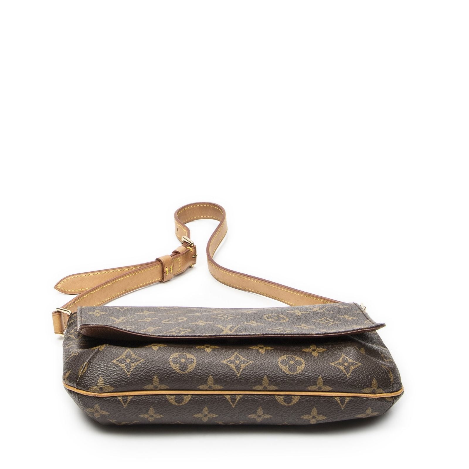 Louis Vuitton Musette Tango Brown Monogram Canvas Shoulder — view 6