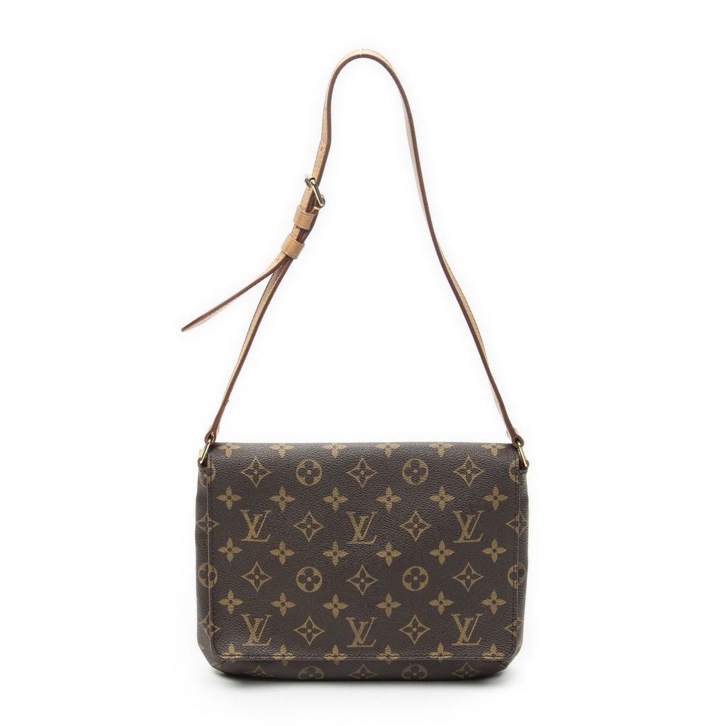 Louis Vuitton Musette Tango Brown Monogram Canvas Shoulder