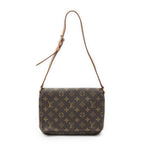 Louis Vuitton Musette Tango Brown Monogram Canvas Shoulder