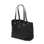Prada Small Joy Tote Black Nylon Canvas — view 2