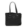Prada Small Joy Tote Black Nylon Canvas